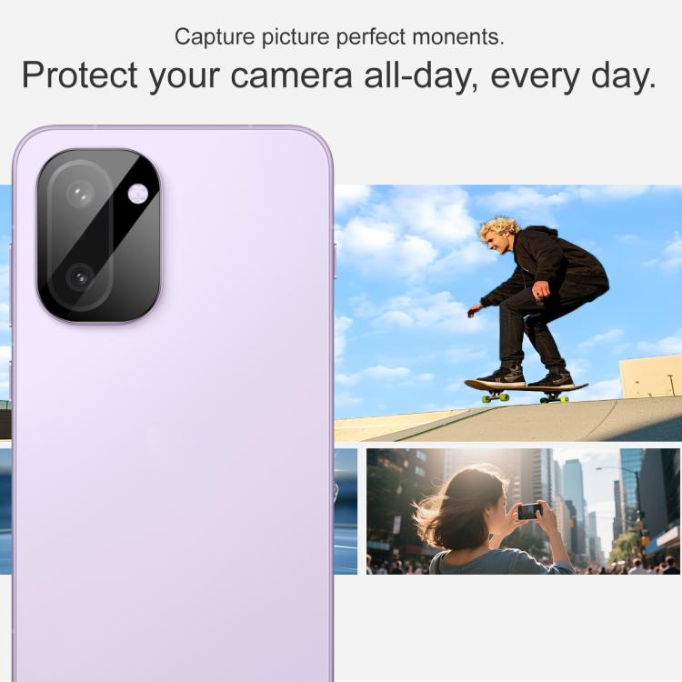 For OnePlus Ace 6T / 15R imak Rear Camera Lens Glass Film Black Version