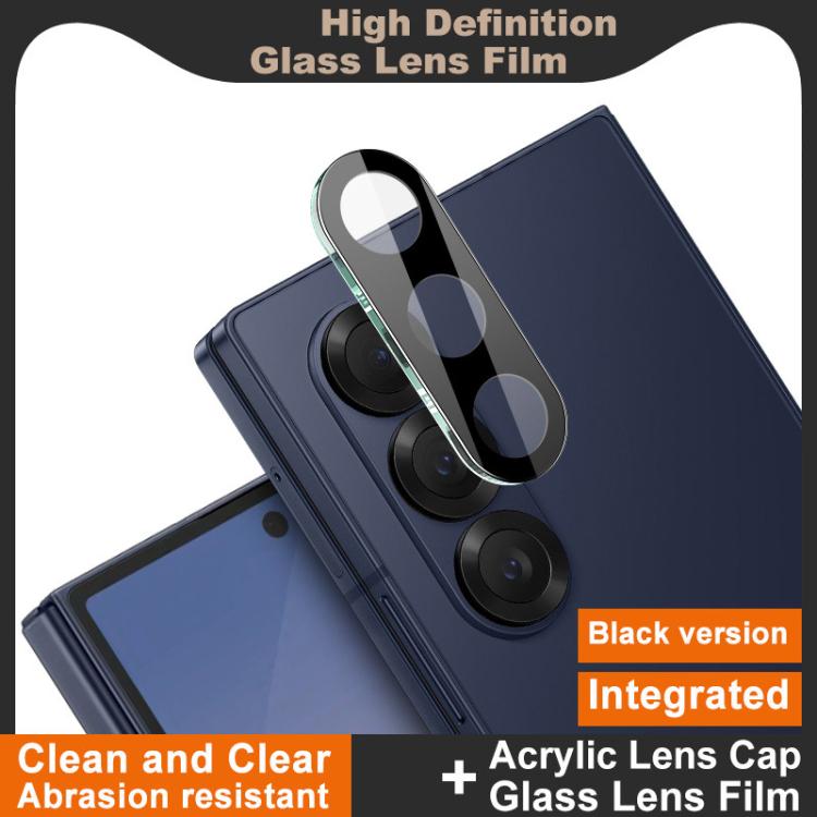 For Samsung Galaxy Z Fold7 5G imak High Definition Integrated Glass Lens Film Black Version