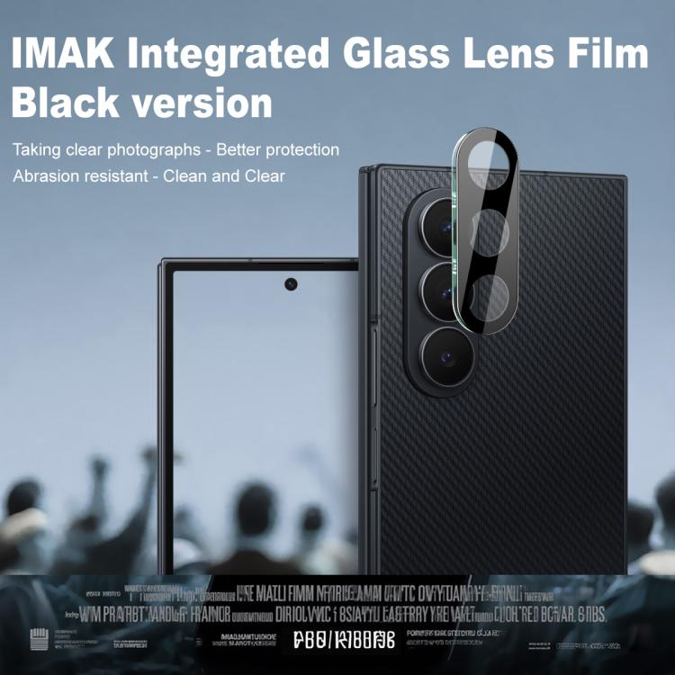 For Samsung Galaxy Z TriFold imak High Definition Integrated Glass Lens Film Black Version