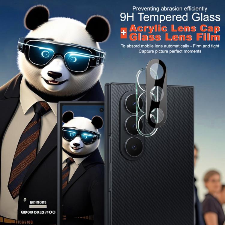 For Samsung Galaxy Z TriFold imak High Definition Integrated Glass Lens Film Black Version