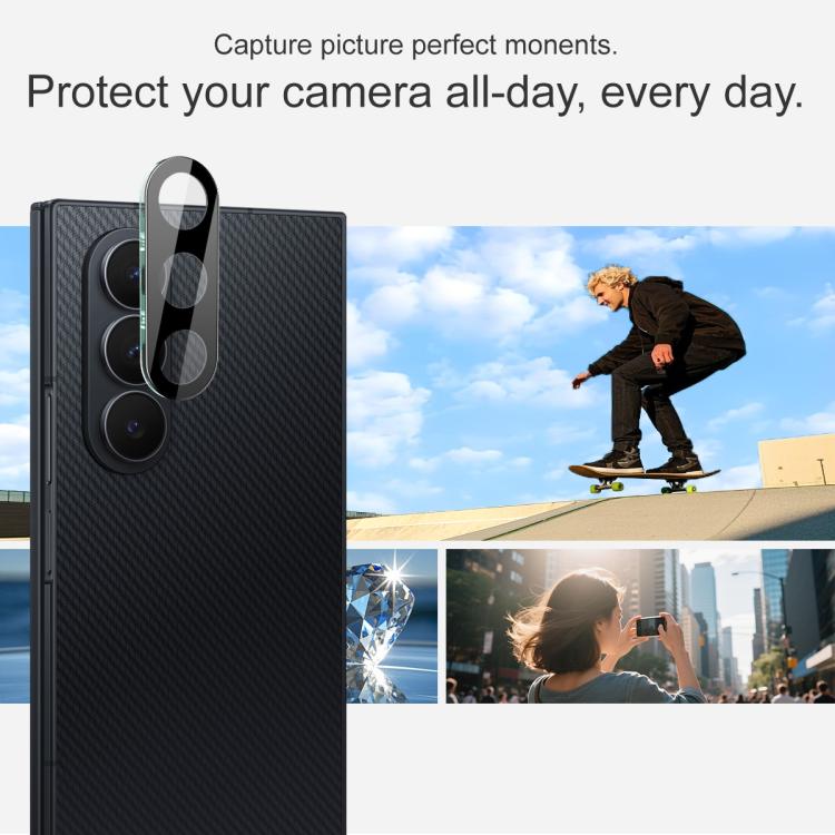 For Samsung Galaxy Z TriFold imak High Definition Integrated Glass Lens Film Black Version