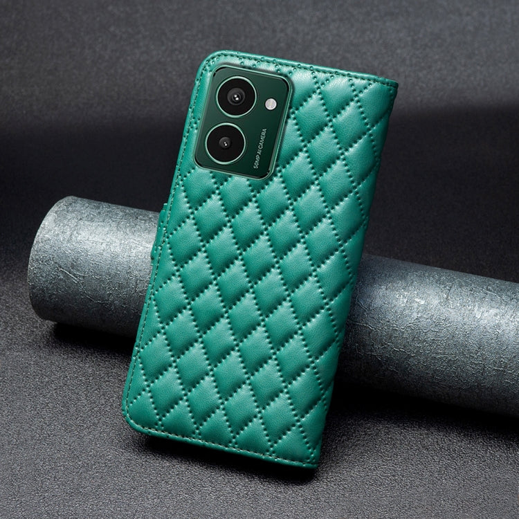 For HMD Pulse PRO / Pulse / Pulse+ Diamond Lattice Wallet Flip Leather Phone Case