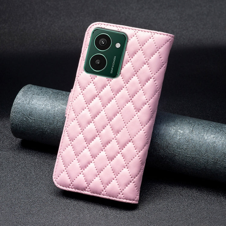 For HMD Pulse PRO / Pulse / Pulse+ Diamond Lattice Wallet Flip Leather Phone Case
