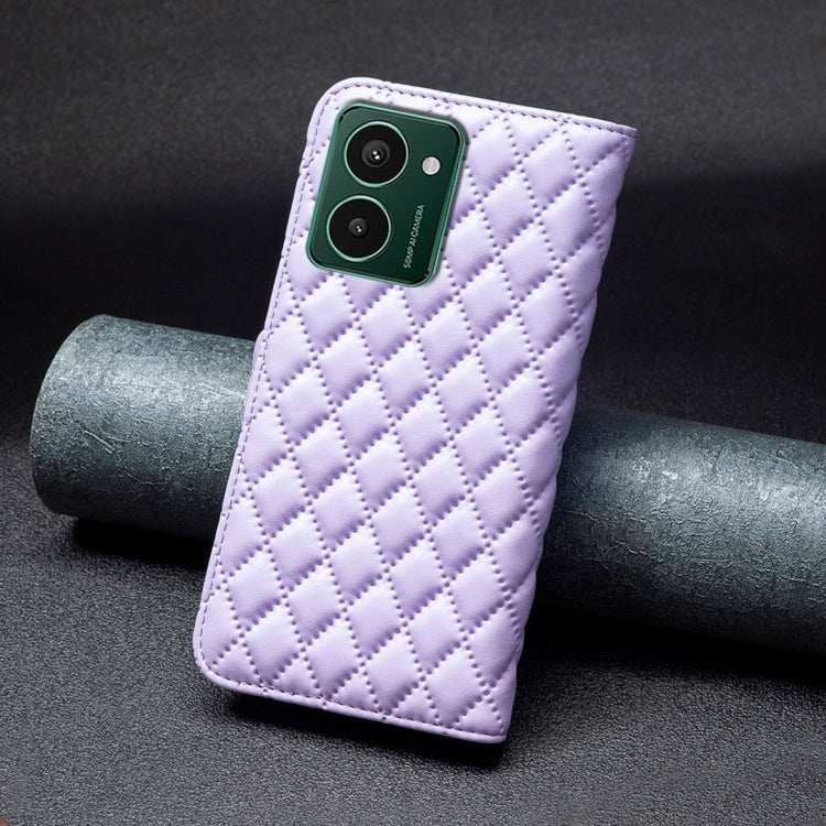 For HMD Pulse PRO / Pulse / Pulse+ Diamond Lattice Wallet Flip Leather Phone Case