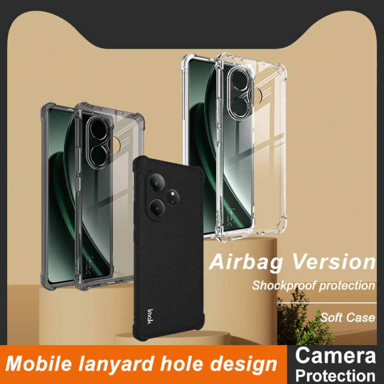 For Realme GT 6 5G Global imak Shockproof Airbag TPU Phone Case