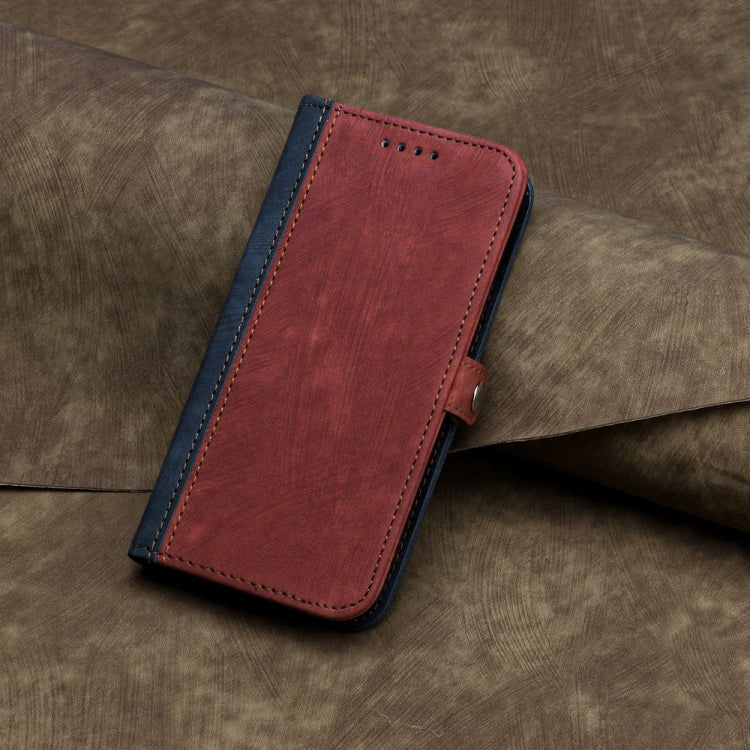For Redmi 13 4G Side Buckle Double Fold Hand Strap Leather Phone Case