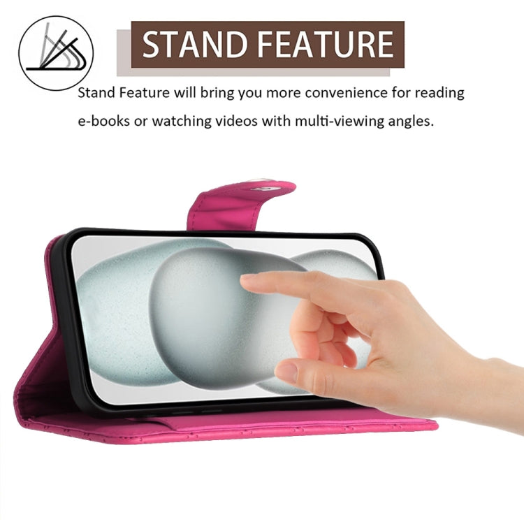 For Xiaomi Mi 11 Rhombic Texture Flip Leather Phone Case with Lanyard