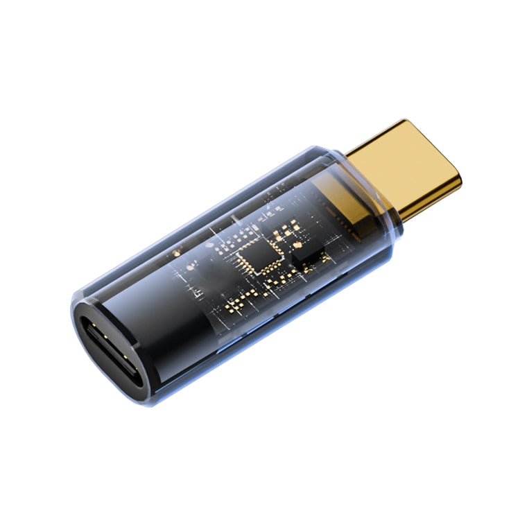 Type-C Male to Type-C Female 240W Full-featured Adapter with Digital Display