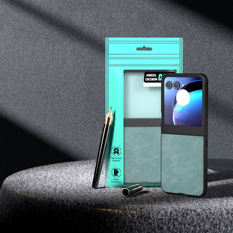 For Motorola Razr 50 PU Leather Frosted Phone Case