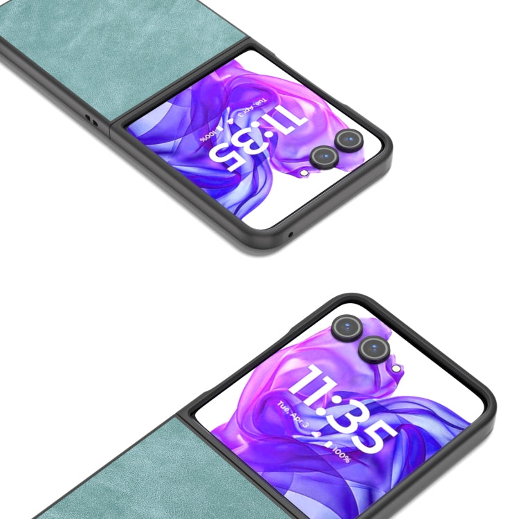 For Motorola Razr 50 Ultra PU Leather Frosted Phone Case