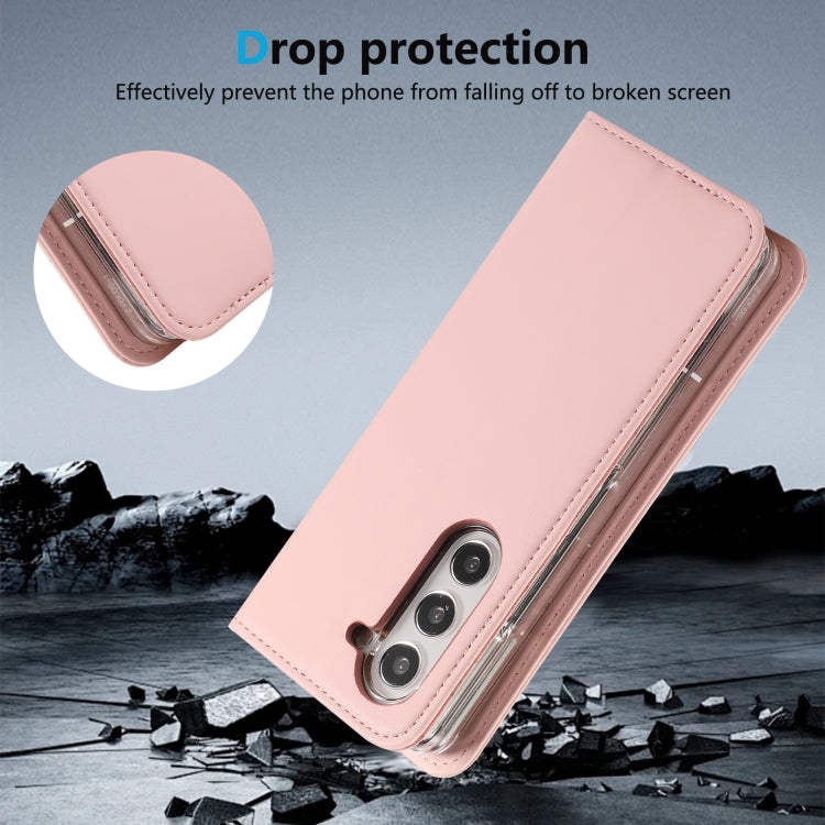 For Samsung Galaxy Z Fold5 ABEEL RFID Magnetic Flip Leather Phone Case