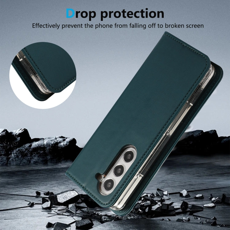 For Samsung Galaxy Z Fold6 ABEEL RFID Magnetic Flip Leather Phone Case
