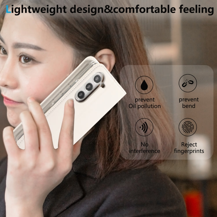 For Samsung Galaxy Z Fold6 ABEEL RFID Magnetic Flip Leather Phone Case