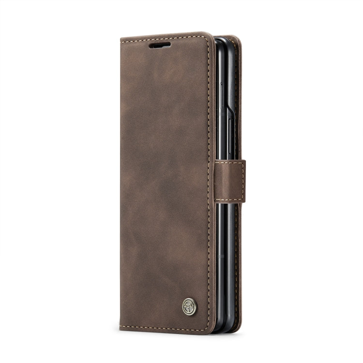 For Samsung Galaxy Z Fold6 5G CaseMe 013 Multifunctional Horizontal Flip Leather Phone Case