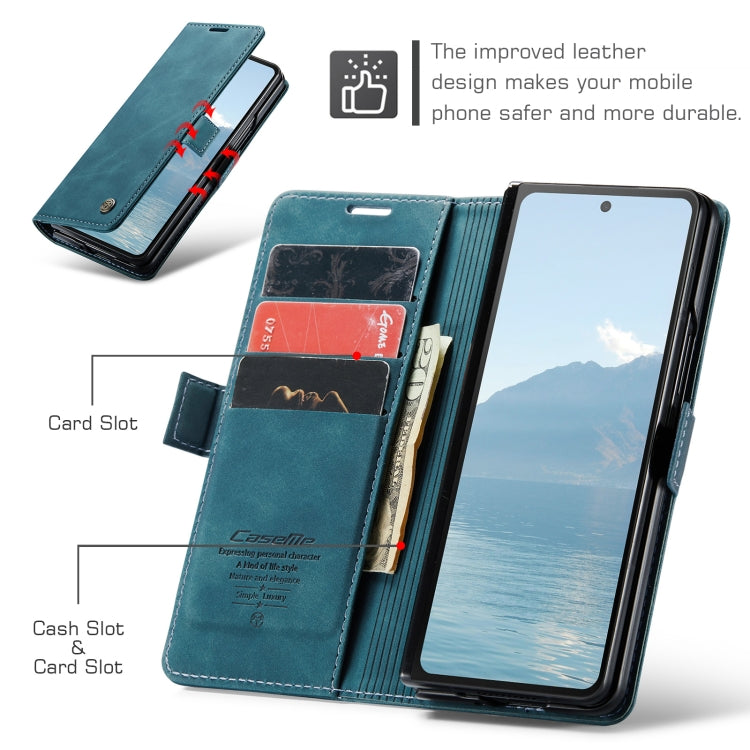For Samsung Galaxy Z Fold6 5G CaseMe 013 Multifunctional Horizontal Flip Leather Phone Case