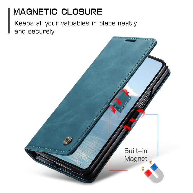For Samsung Galaxy Z Fold6 5G CaseMe 013 Multifunctional Horizontal Flip Leather Phone Case