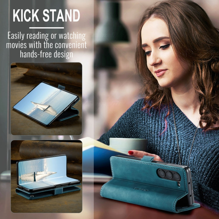 For Samsung Galaxy Z Fold6 5G CaseMe 013 Multifunctional Horizontal Flip Leather Phone Case