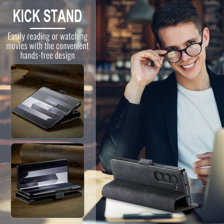 For Samsung Galaxy Z Fold6 5G CaseMe 013 Multifunctional Horizontal Flip Leather Phone Case