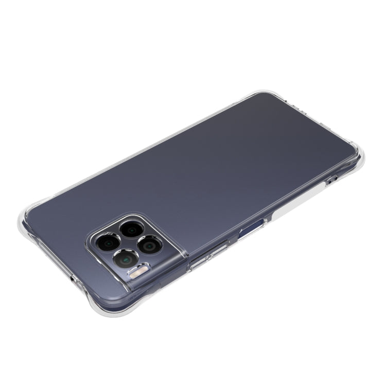 For T-Mobile REVVL 7 Pro / T Phone 2 Pro 5G Shockproof Non-slip Thickening TPU Phone Case - Transparent