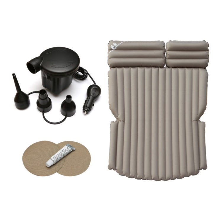 07-B1-6 Cloth Car 6-port 6/4 Ratio Multifunctional Travel Inflatable Mattress Air Bed Camping Back Seat Couch