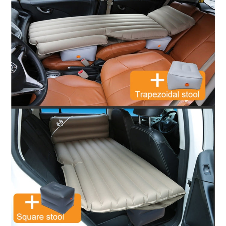 12-B6-6 Cloth Car / Household + 4 Step & 2 Square Stool 6-port 6/4 Ratio Multifunctional Travel Inflatable Mattress Air Bed Camping Back Seat Couch