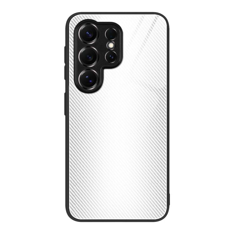 For Samsung Galaxy S26 Ultra 5G Texture Gradient Glass TPU Phone Case