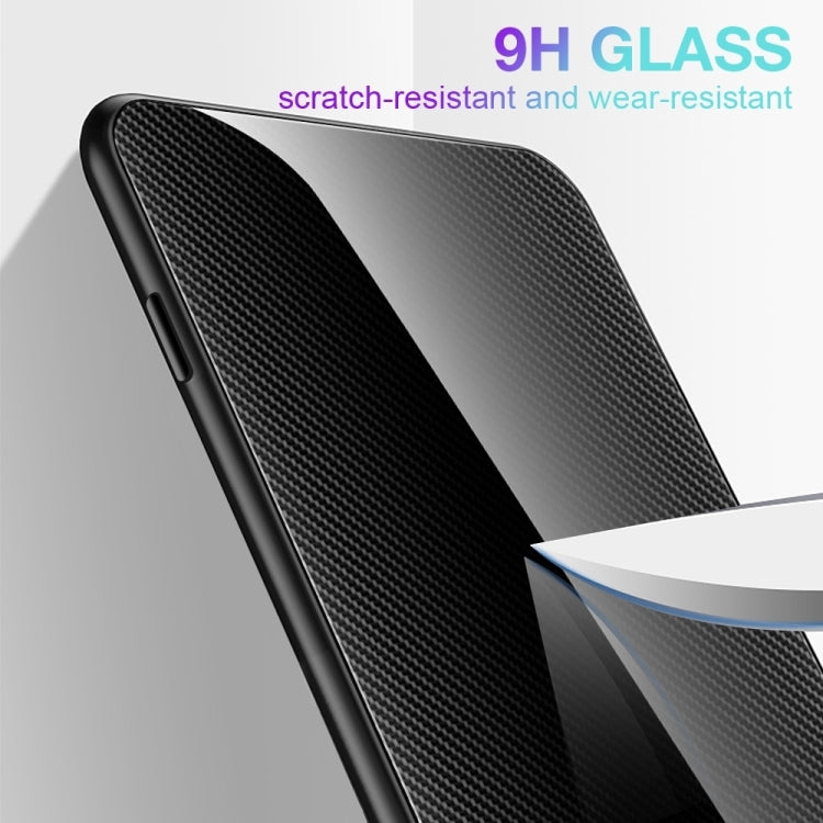 For Samsung Galaxy S24 FE 5G Texture Gradient Glass TPU Phone Case