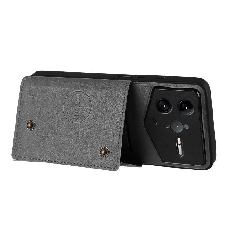 For Redmi K80 Pro Champion Edition Double Buckle Card Slots Magnetic Phone Case