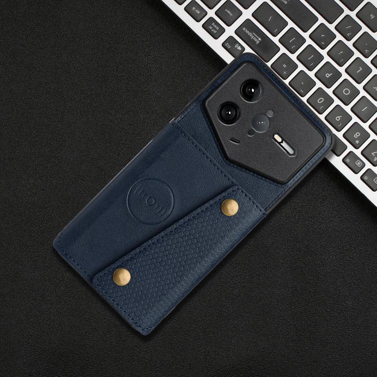 For Redmi K80 Pro Champion Edition Double Buckle Card Slots Magnetic Phone Case