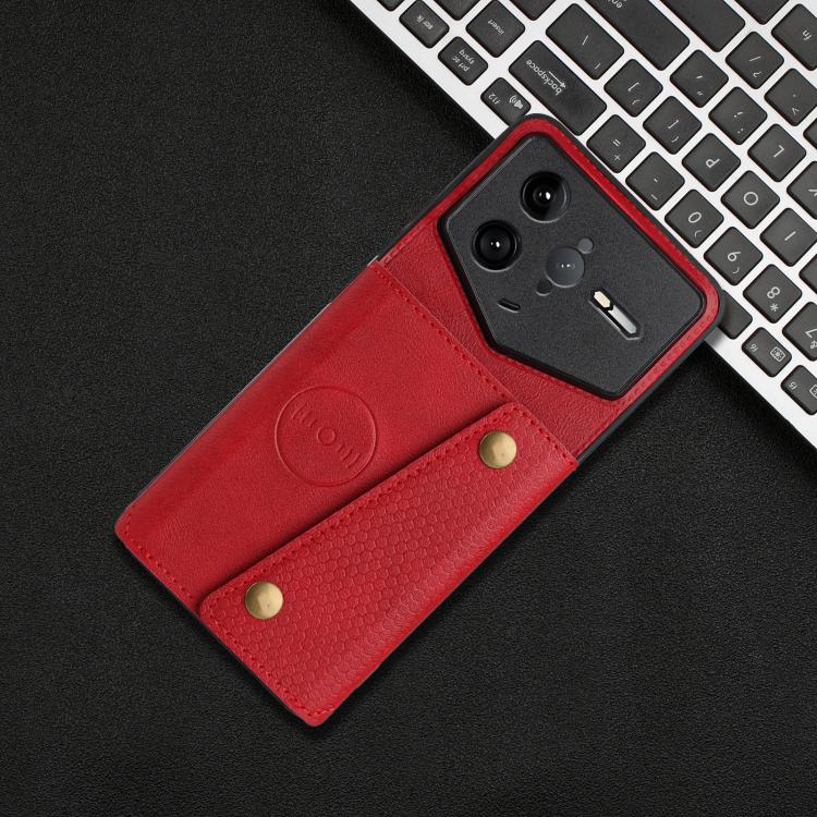 For Redmi K80 Pro Champion Edition Double Buckle Card Slots Magnetic Phone Case