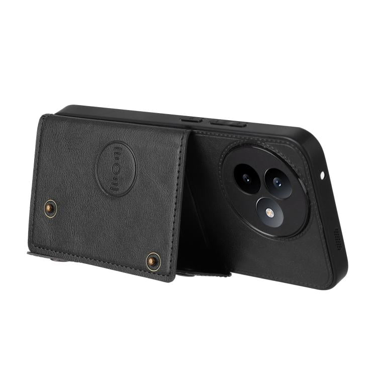 For Redmi K80 Ultra Double Buckle Card Slots Magnetic Phone Case