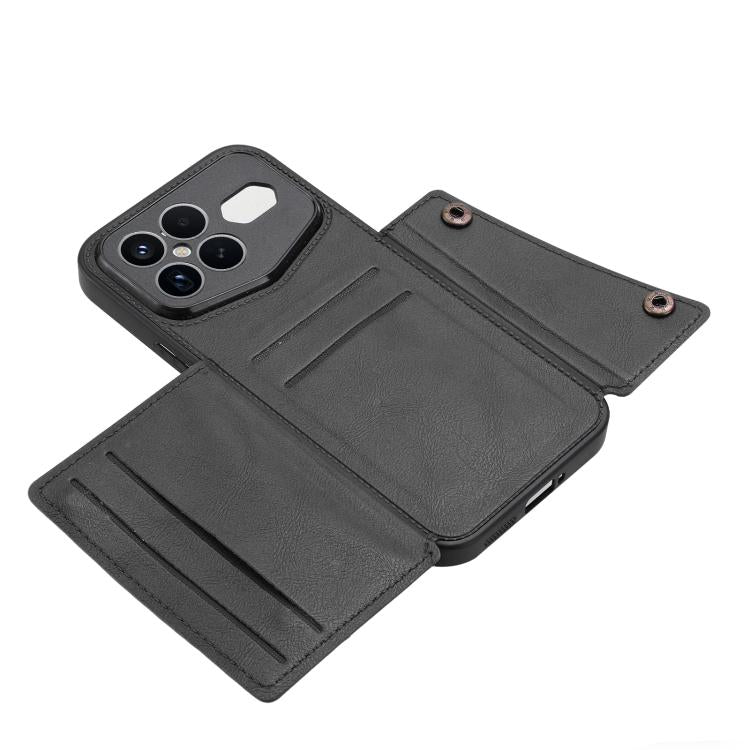 For Redmi K90 Pro Max Champion Edition Double Buckle Card Slots Magnetic Phone Case
