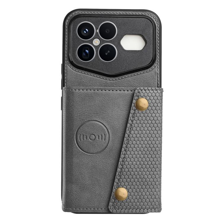 For Redmi K90 Pro Max Champion Edition Double Buckle Card Slots Magnetic Phone Case