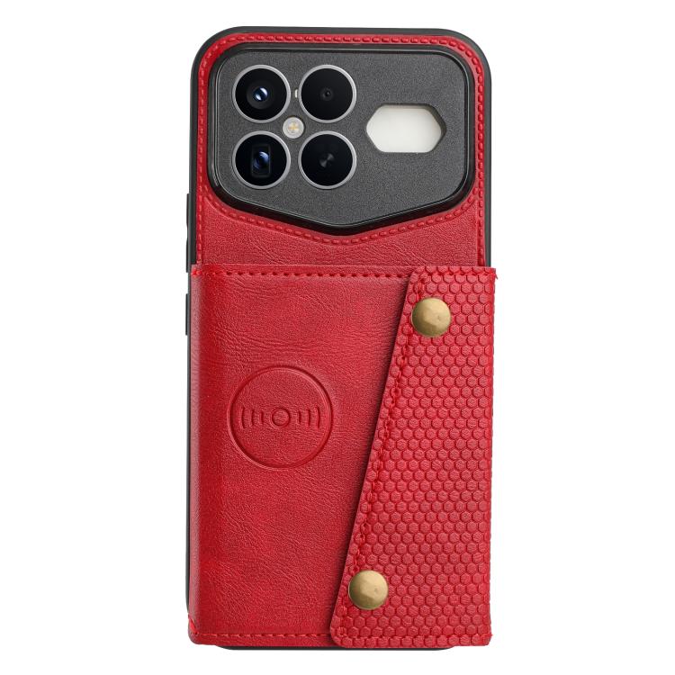 For Redmi K90 Pro Max Champion Edition Double Buckle Card Slots Magnetic Phone Case