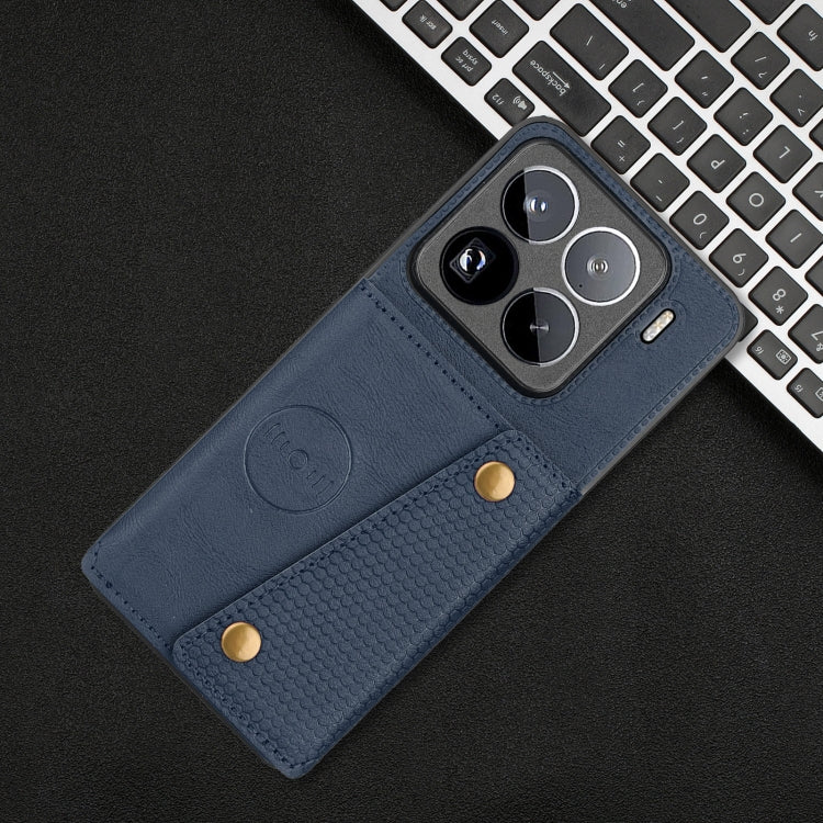 For Xiaomi 15 Pro Double Buckle Card Slots Magnetic Phone Case