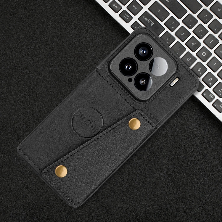 For Xiaomi 15 Double Buckle Card Slots Magnetic Phone Case
