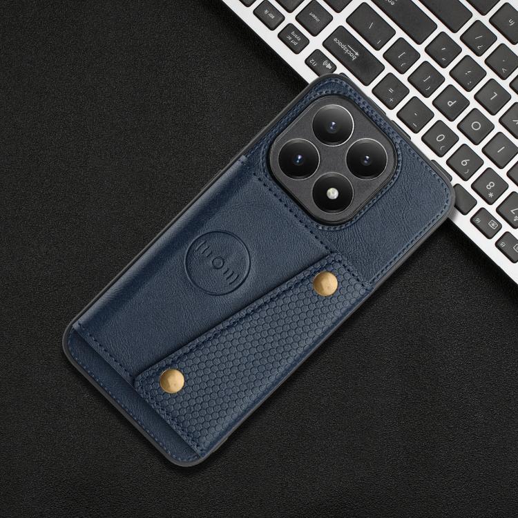 For Xiaomi 15T Pro Double Buckle Card Slots Magnetic Phone Case