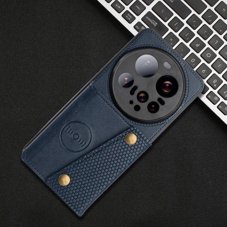 For Xiaomi 15 Ultra Double Buckle Card Slots Magnetic Phone Case