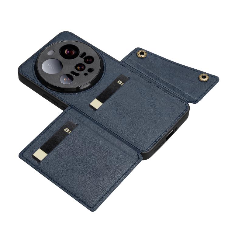 For Xiaomi 15 Ultra Double Buckle Card Slots Magnetic Phone Case