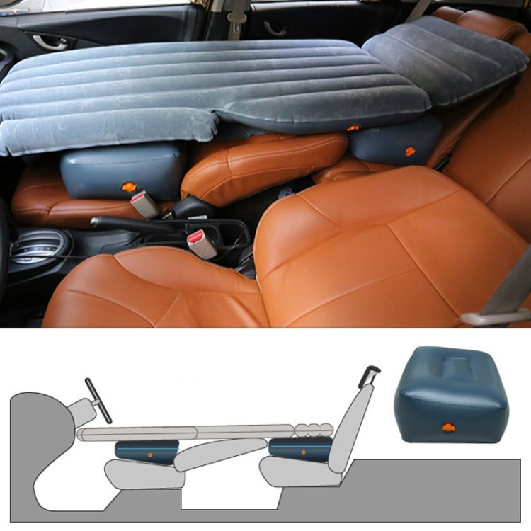 Z2Q1 PVC Step Stool + Car Pump Universal Car Travel Inflatable Stool