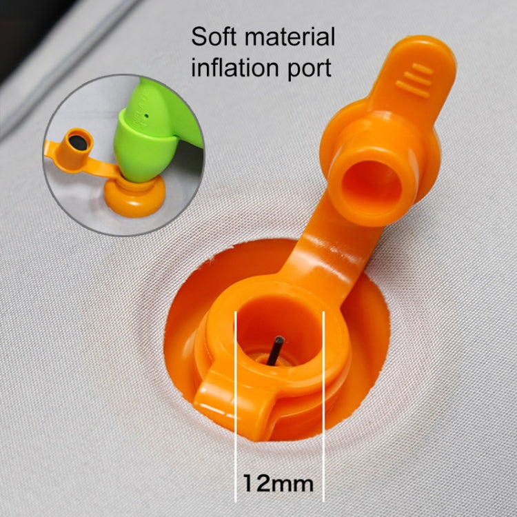 Z2Q1 PVC Step Stool + Car Pump Universal Car Travel Inflatable Stool