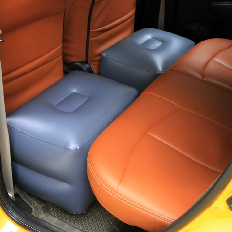 Z56Q1 Large Square Stool + Small Increased Pad + Car Pump Universal Car Travel Inflatable Stool