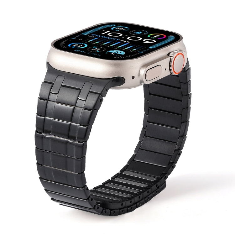 For Apple Watch SE 2023 44mm Magnetic Stainless Steel Watch Band
