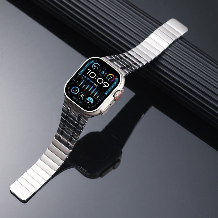 For Apple Watch Ultra 2 49mm Magnetic Stainless Steel Watch Band
