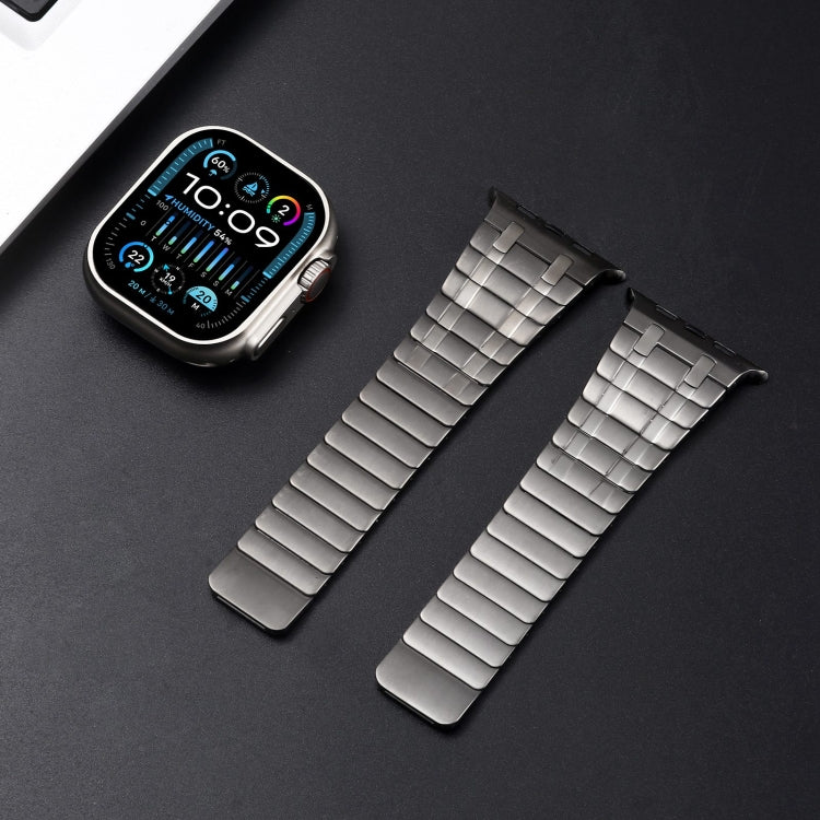 For Apple Watch Series 3 42mm Magnetic Stainless Steel Watch Band