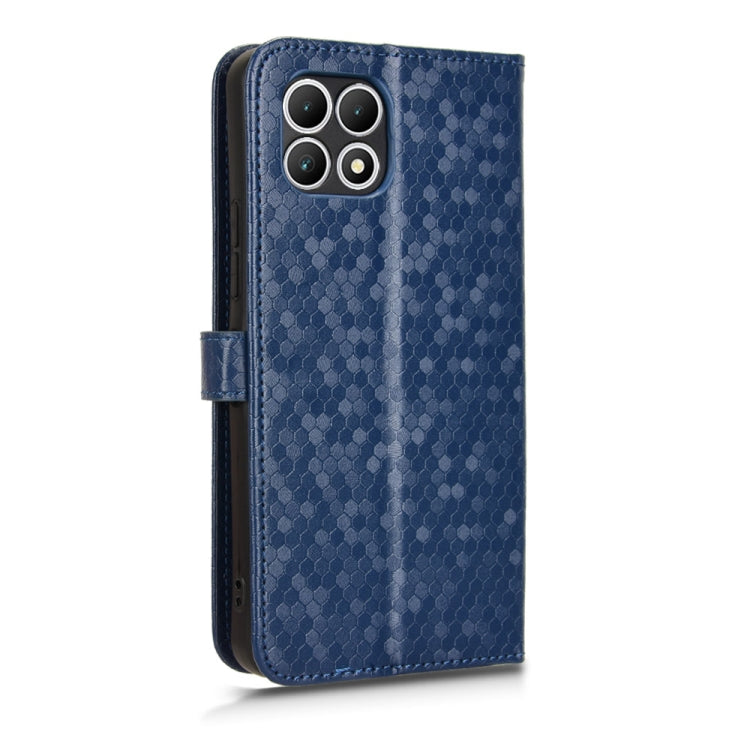 For T-Mobile Revvl 7 5G Honeycomb Dot Texture Leather Phone Case