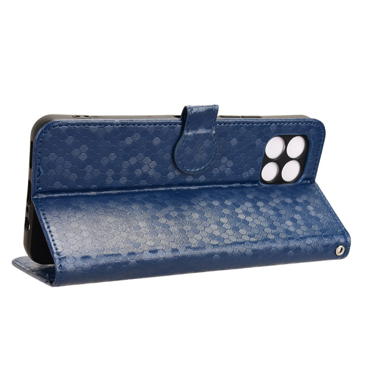 For T-Mobile Revvl 7 5G Honeycomb Dot Texture Leather Phone Case