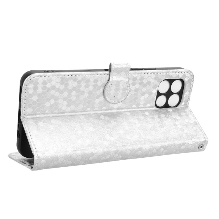 For T-Mobile Revvl 7 5G Honeycomb Dot Texture Leather Phone Case