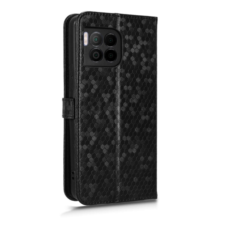 For T-Mobile Revvl 7 Pro 5G Honeycomb Dot Texture Leather Phone Case
