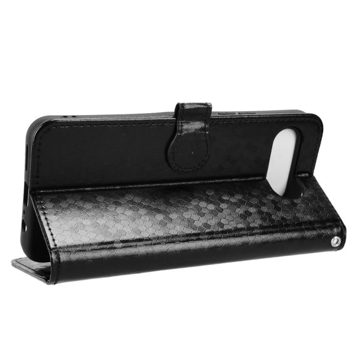 For T-Mobile Revvl 8 5G Honeycomb Dot Texture Leather Phone Case